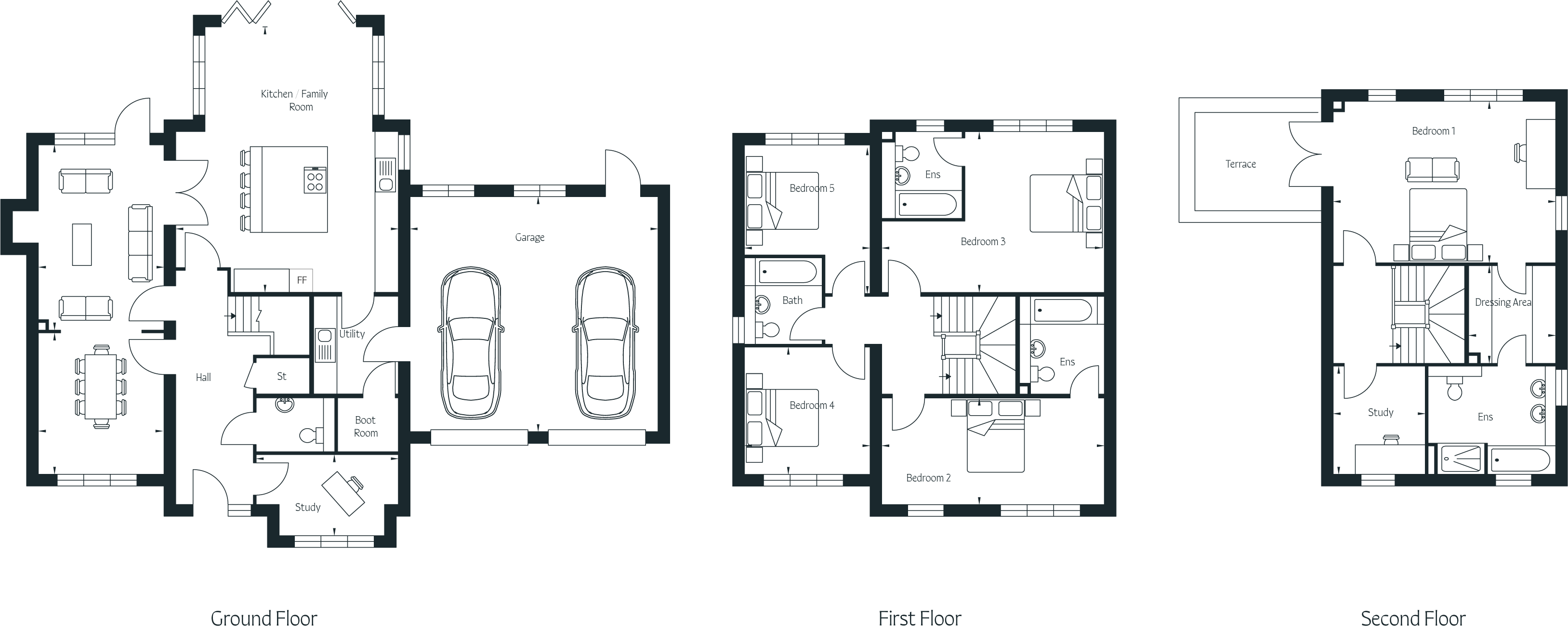 Meadowsweet Floorplans